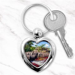 Cano Cristales 2 Key Chains (heart)  by trendistuff