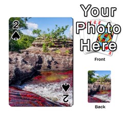 Cano Cristales 2 Playing Cards 54 Designs  by trendistuff