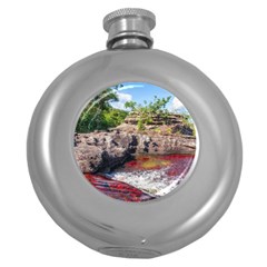 Cano Cristales 2 Round Hip Flask (5 Oz) by trendistuff