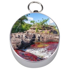 Cano Cristales 2 Silver Compasses by trendistuff