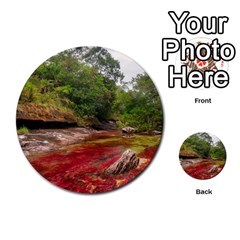 Cano Cristales 1 Multi-purpose Cards (round)  by trendistuff