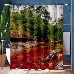 Cano Cristales 1 Shower Curtain 60  X 72  (medium) 