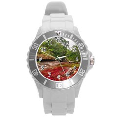 Cano Cristales 1 Round Plastic Sport Watch (l)