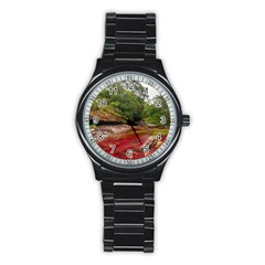 Cano Cristales 1 Stainless Steel Round Watches by trendistuff