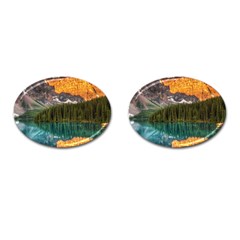 Banff National Park 4 Cufflinks (oval) by trendistuff