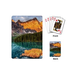 Banff National Park 4 Playing Cards (mini)  by trendistuff