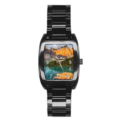 Banff National Park 4 Stainless Steel Barrel Watch by trendistuff