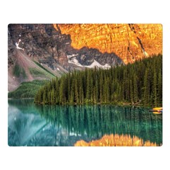 Banff National Park 4 Double Sided Flano Blanket (large) 