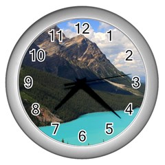 Banff National Park 3 Wall Clocks (silver) 