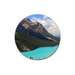 Banff National Park 3 Magnet 3  (round) by trendistuff