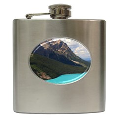 Banff National Park 3 Hip Flask (6 Oz) by trendistuff