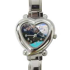 Banff National Park 3 Heart Italian Charm Watch by trendistuff