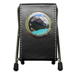 Banff National Park 3 Pen Holder Desk Clocks by trendistuff