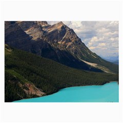 Banff National Park 3 Large Glasses Cloth by trendistuff