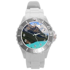 Banff National Park 3 Round Plastic Sport Watch (l) by trendistuff