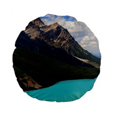 Banff National Park 3 Standard 15  Premium Round Cushions by trendistuff