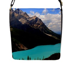 Banff National Park 3 Flap Messenger Bag (l) 