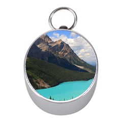 Banff National Park 3 Mini Silver Compasses