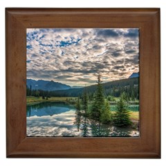 Banff National Park 2 Framed Tiles