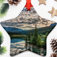 Banff National Park 2 Ornament (star)  by trendistuff