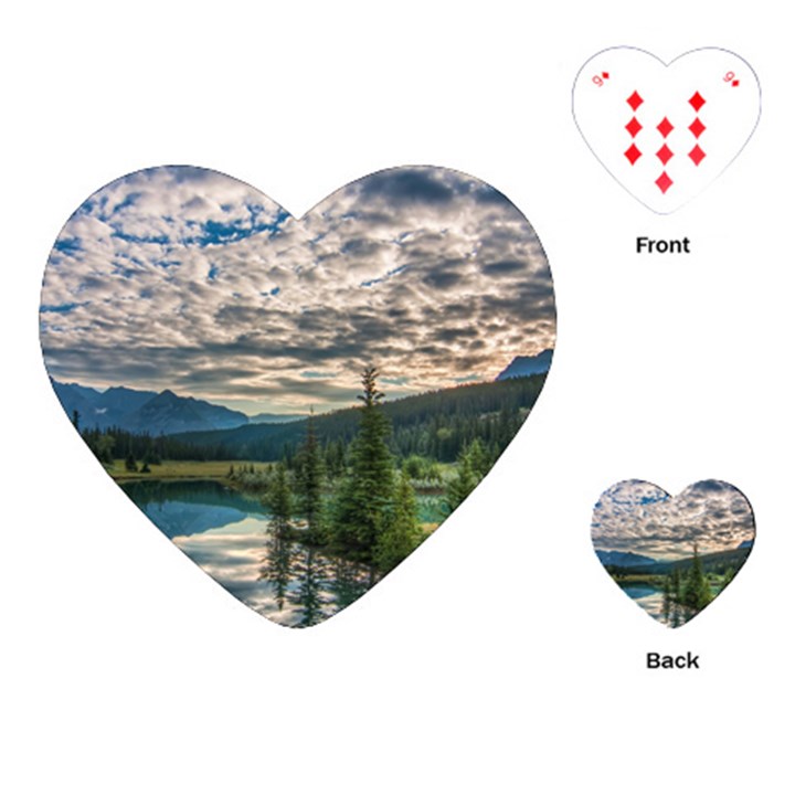 BANFF NATIONAL PARK 2 Playing Cards (Heart) 