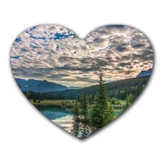 Banff National Park 2 Heart Mousepads by trendistuff