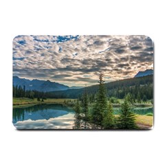 Banff National Park 2 Small Doormat  by trendistuff