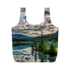 Banff National Park 2 Full Print Recycle Bags (m) 