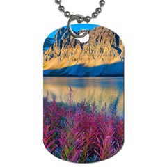 Banff National Park 1 Dog Tag (two Sides) by trendistuff