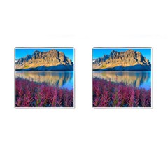 Banff National Park 1 Cufflinks (square) by trendistuff