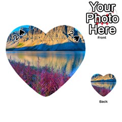 Banff National Park 1 Playing Cards 54 (heart)  by trendistuff