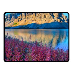 Banff National Park 1 Double Sided Fleece Blanket (small) 