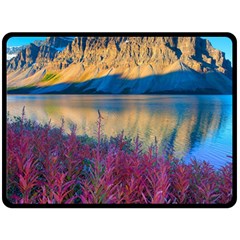 Banff National Park 1 Double Sided Fleece Blanket (large) 