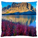 BANFF NATIONAL PARK 1 Large Flano Cushion Cases (Two Sides)  Front