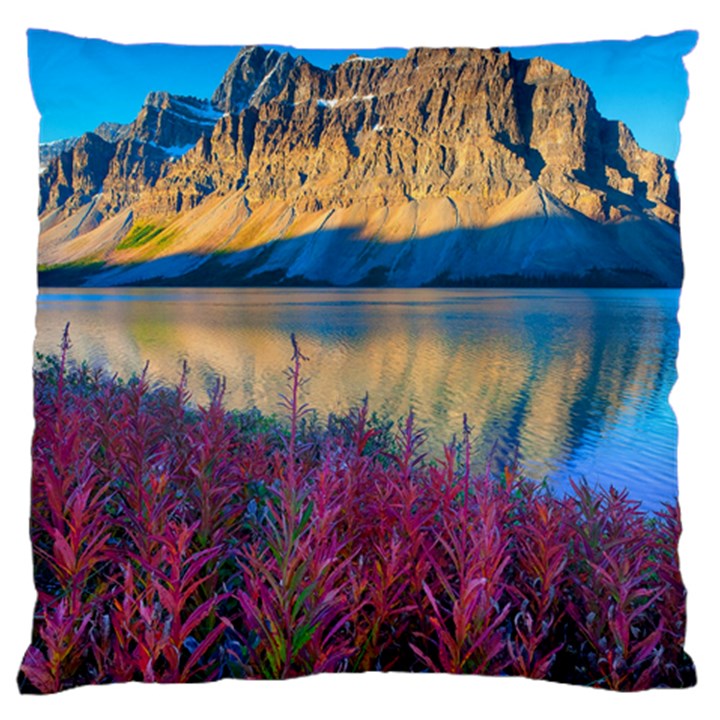 BANFF NATIONAL PARK 1 Large Flano Cushion Cases (Two Sides) 