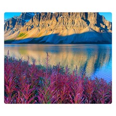 Banff National Park 1 Double Sided Flano Blanket (small)  by trendistuff