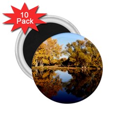 Autumn Lake 2 25  Magnets (10 Pack) 