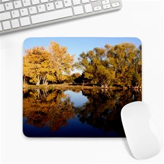 Autumn Lake Large Mousepads by trendistuff