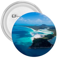 Whitehaven Beach 2 3  Buttons by trendistuff