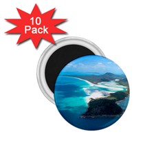 Whitehaven Beach 2 1 75  Magnets (10 Pack)  by trendistuff