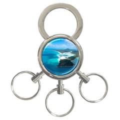 Whitehaven Beach 2 3-ring Key Chains by trendistuff