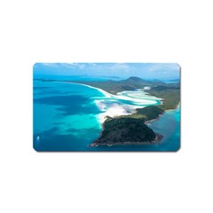 Whitehaven Beach 2 Magnet (name Card) by trendistuff