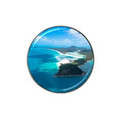 Whitehaven Beach 2 Hat Clip Ball Marker by trendistuff