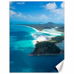 Whitehaven Beach 2 Canvas 12  X 16  