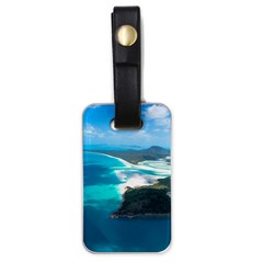 Whitehaven Beach 2 Luggage Tags (one Side)  by trendistuff