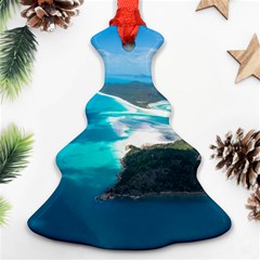 Whitehaven Beach 2 Ornament (christmas Tree) by trendistuff