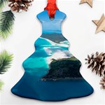 WHITEHAVEN BEACH 2 Christmas Tree Ornament (2 Sides) Front