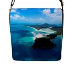 WHITEHAVEN BEACH 2 Flap Messenger Bag (L) 