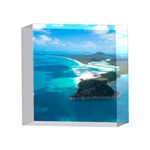 WHITEHAVEN BEACH 2 4 x 4  Acrylic Photo Blocks