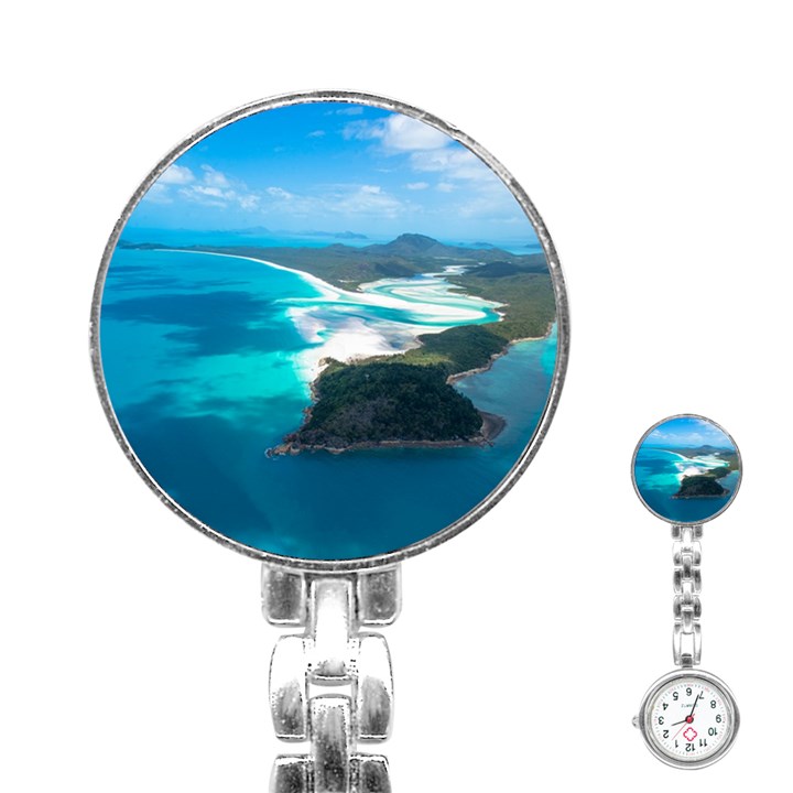 WHITEHAVEN BEACH 2 Stainless Steel Nurses Watches